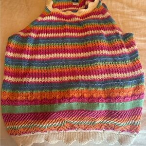 Old Navy Multicolor Striped Kids Tank Top